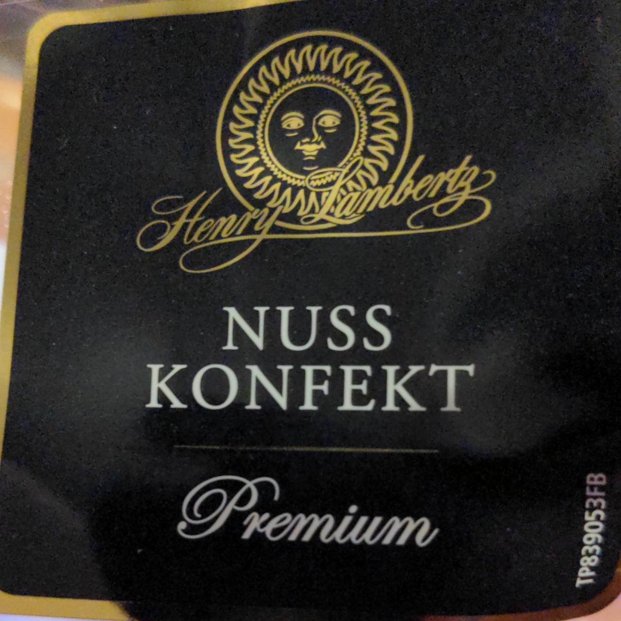 Fotografie - Henry Lamberta Nuss Konfekt Premium