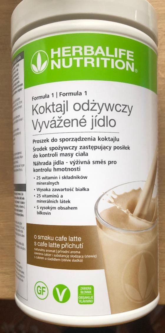 Fotografie - Formula 1 Vyvážené jídlo caffe late Herbalife Nutrition