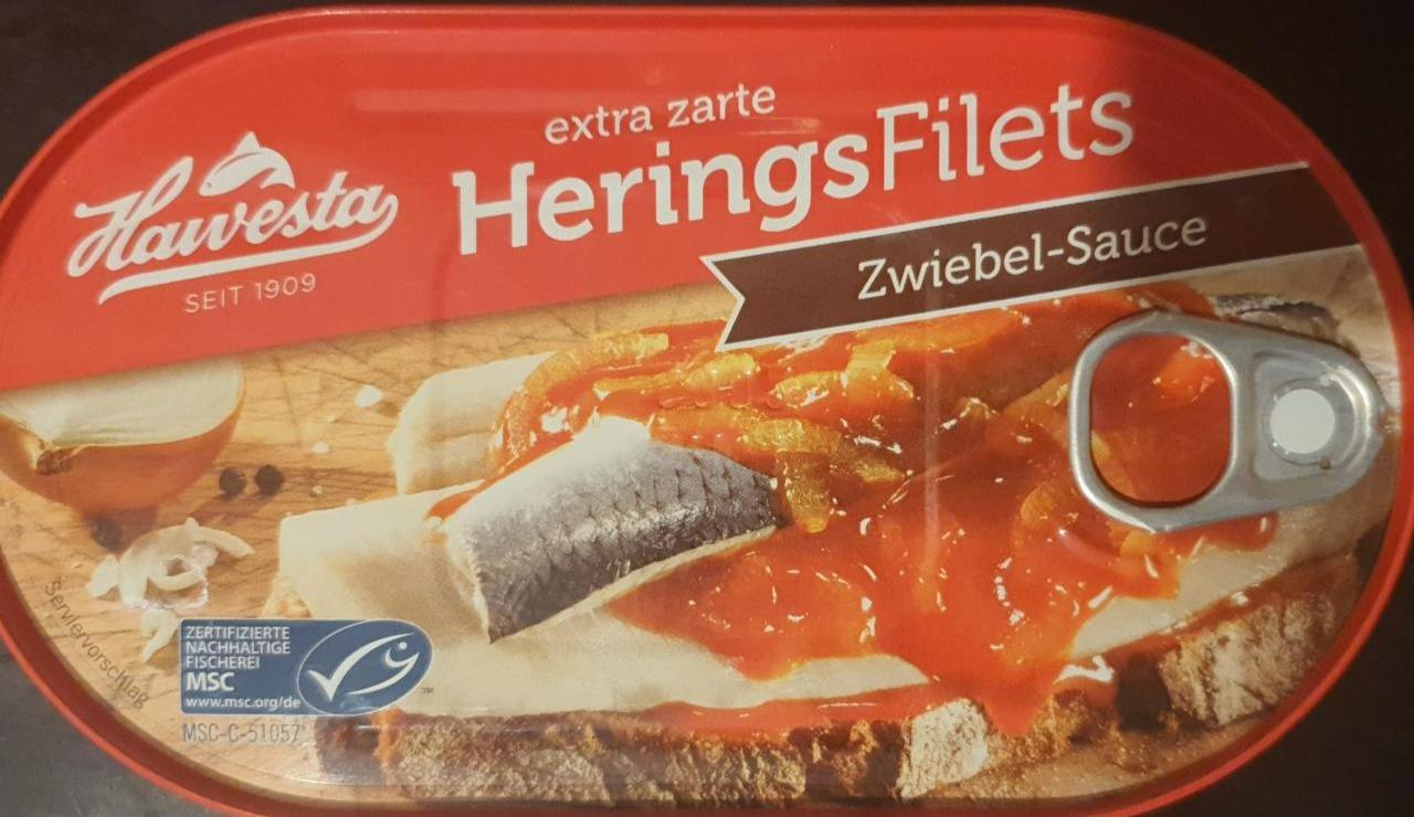 Fotografie - Extra zarte HeringsFilets Zwiebel-Sauce Hawesta