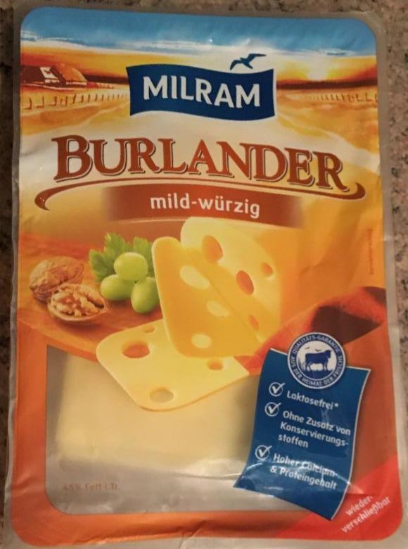 Fotografie - Burlander mild-würzig Milram