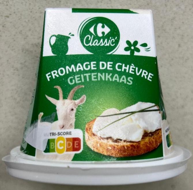 Fotografie - Fromage de chèvre Carrefour Classic