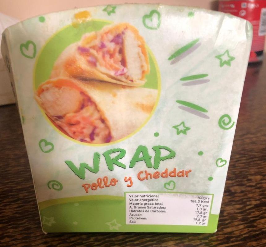 Fotografie - Wrap pollo y cheddar