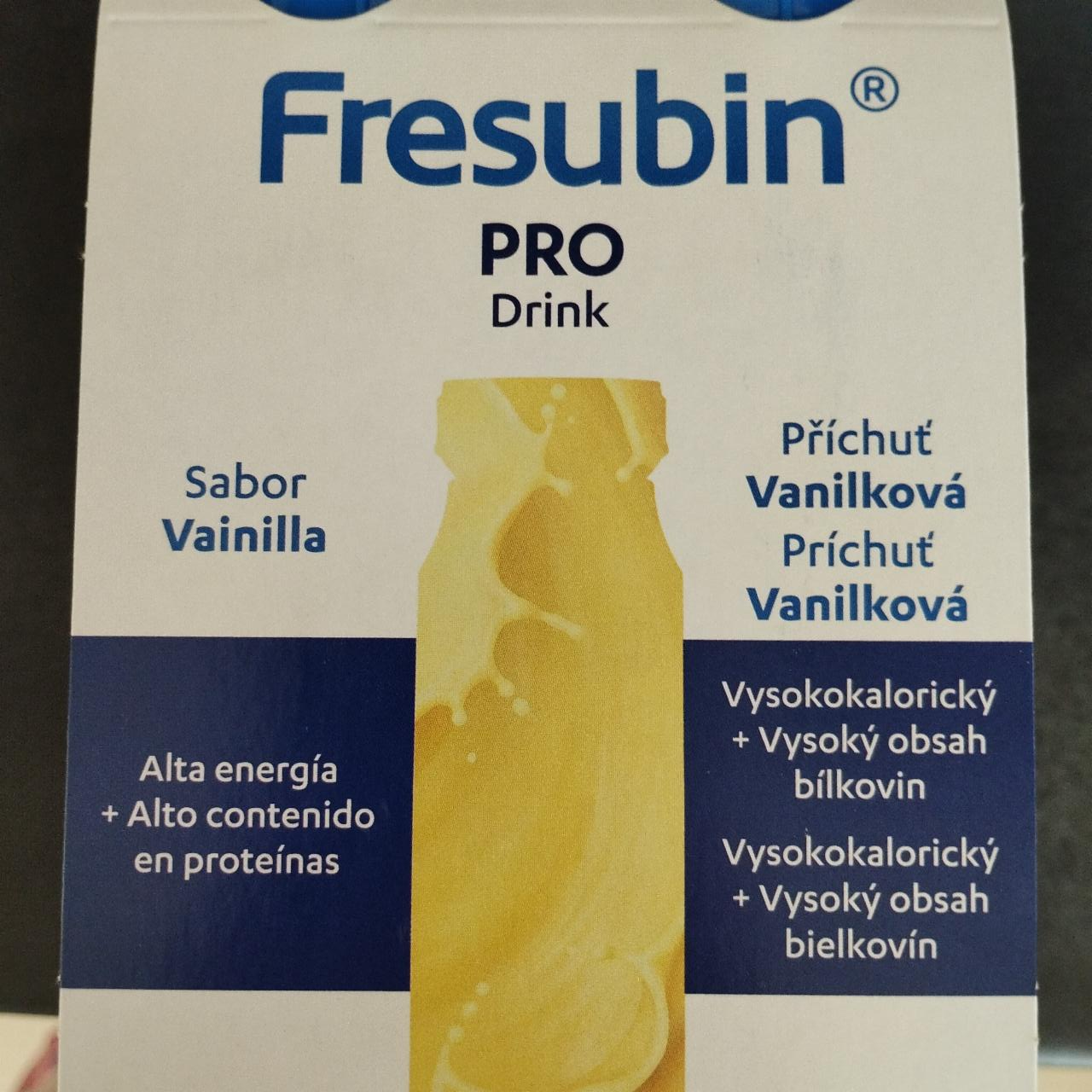 Fotografie - Pro drink příchuť vanilková Fresubin