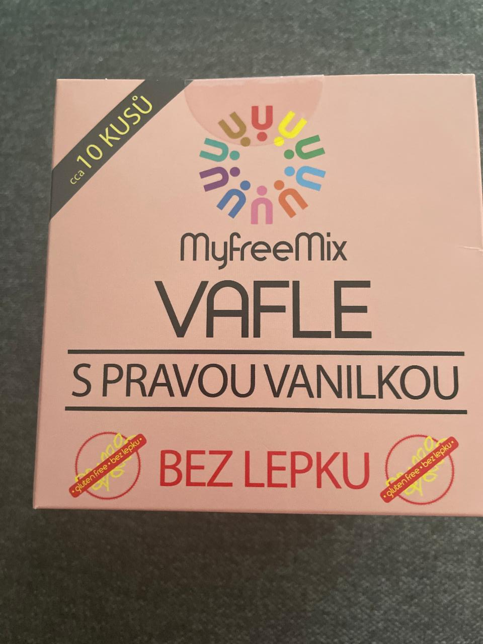 Fotografie - Vafle s pravou vanilkou bez lepku MyfreeMix