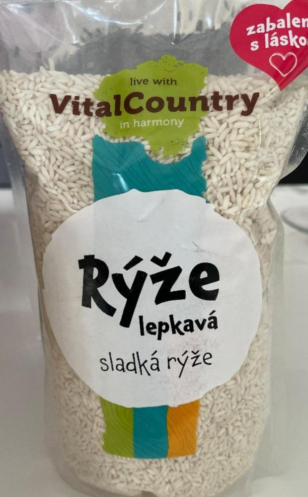 Fotografie - Rýže lepkavá sladká rýže VitalCountry