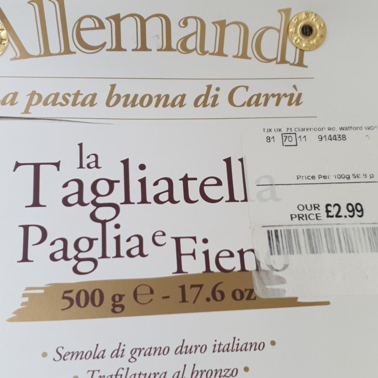 Fotografie - La Tagliatella Paglia e Fieno Allemandi