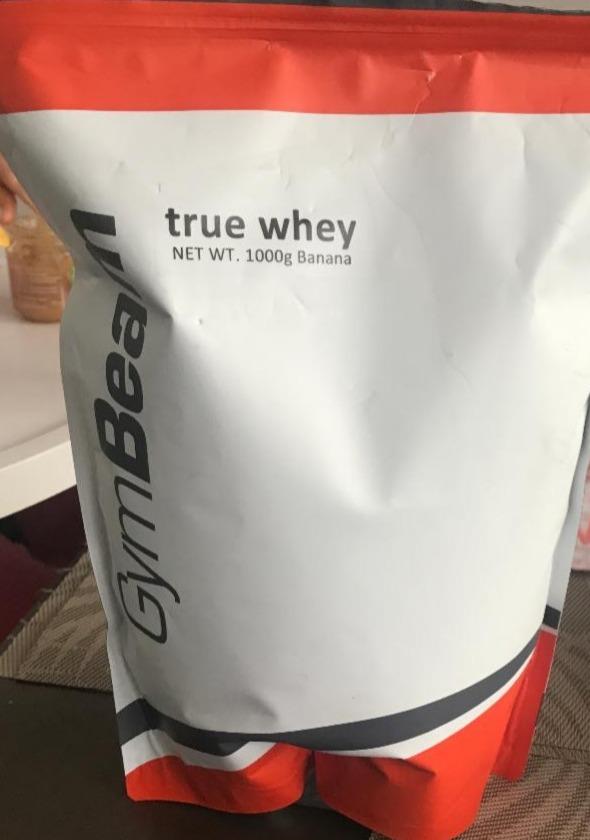 Fotografie - True Whey Protein Banana GymBeam