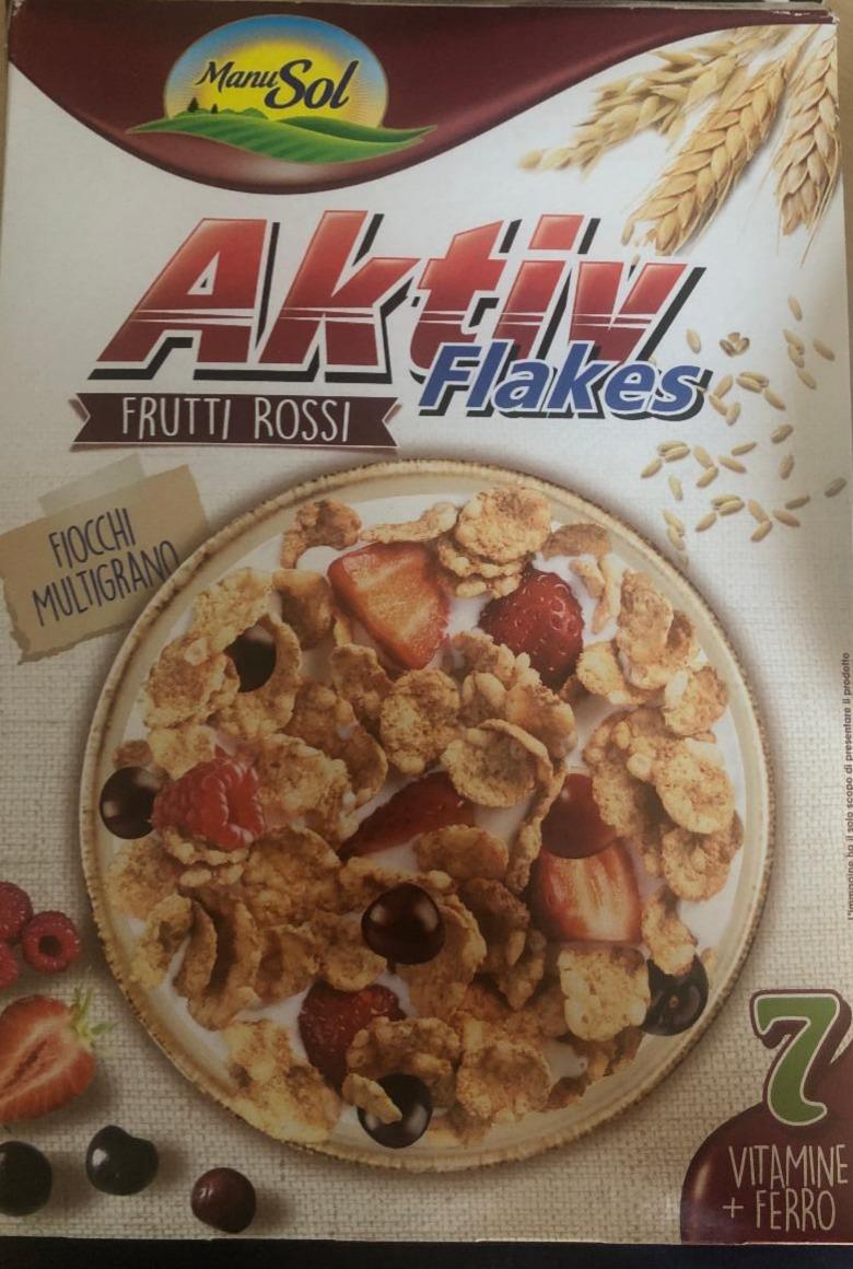 Fotografie - Aktiv flakes frutti rossi ManuSol