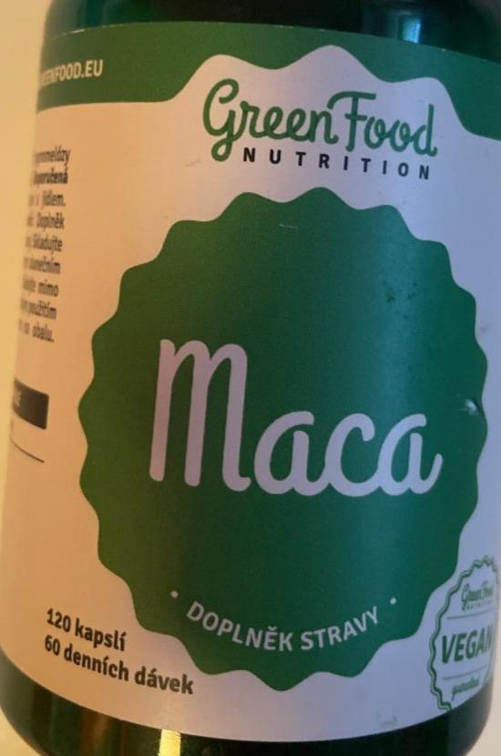 Fotografie - Maca GreenFood Nutrition