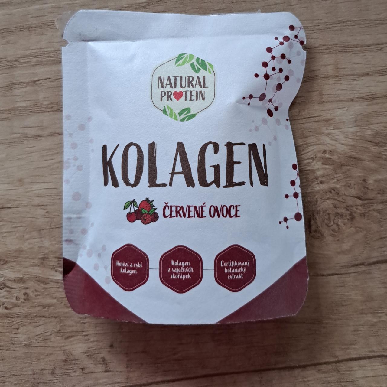 Fotografie - Kolagen červené ovoce Natural Protein