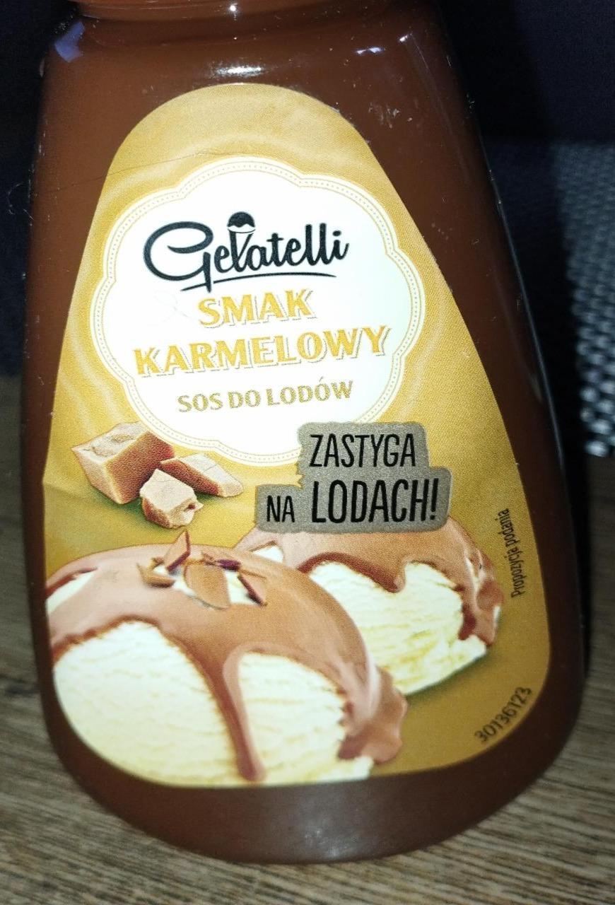 Fotografie - Smak karmelowy Sos do lodów Gelatelli