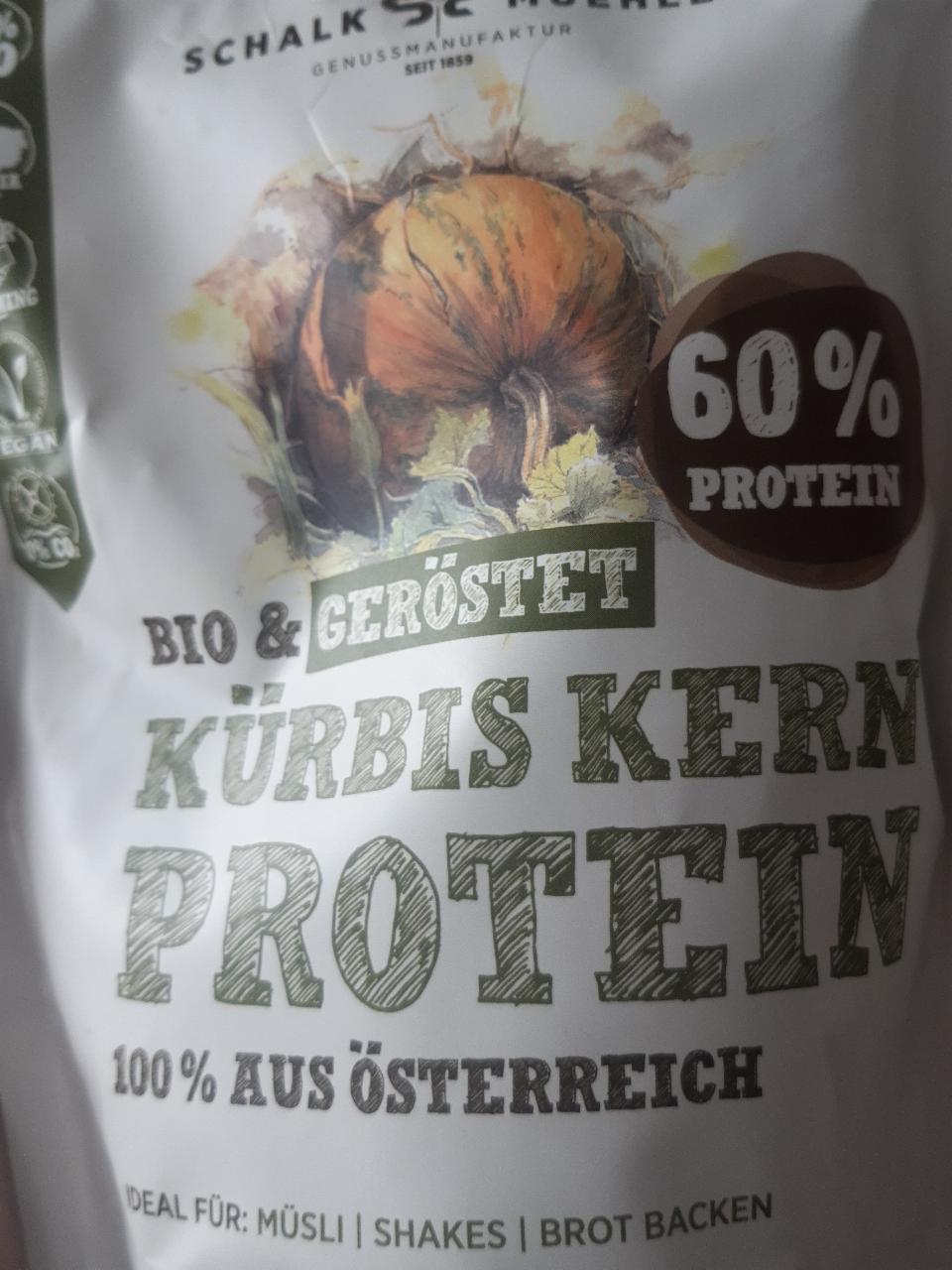 Fotografie - Bio & Geröstet Kürbiskern Protein Schalk Mühle