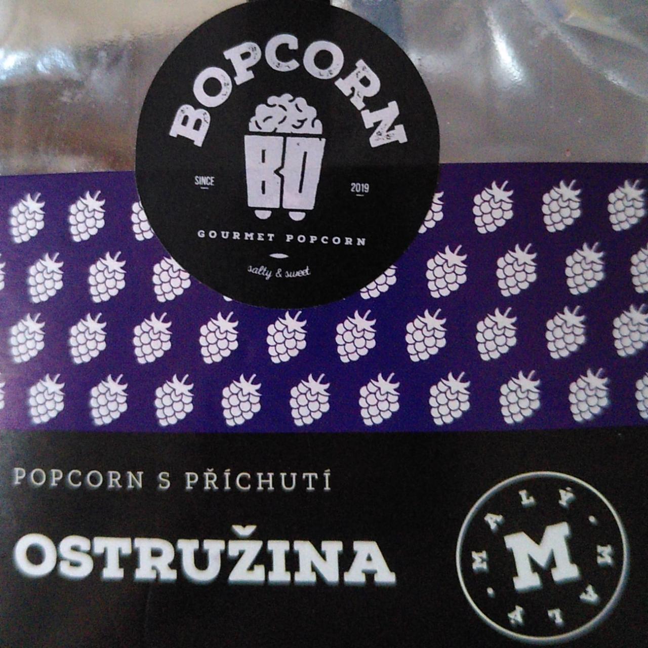 Fotografie - Popcorn s příchutí Ostružina Bopcorn