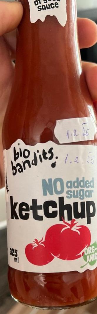 Fotografie - No added sugar ketchup bio bandits.