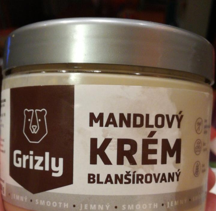 Fotografie - Mandlový krém blanšírovaný Grizly