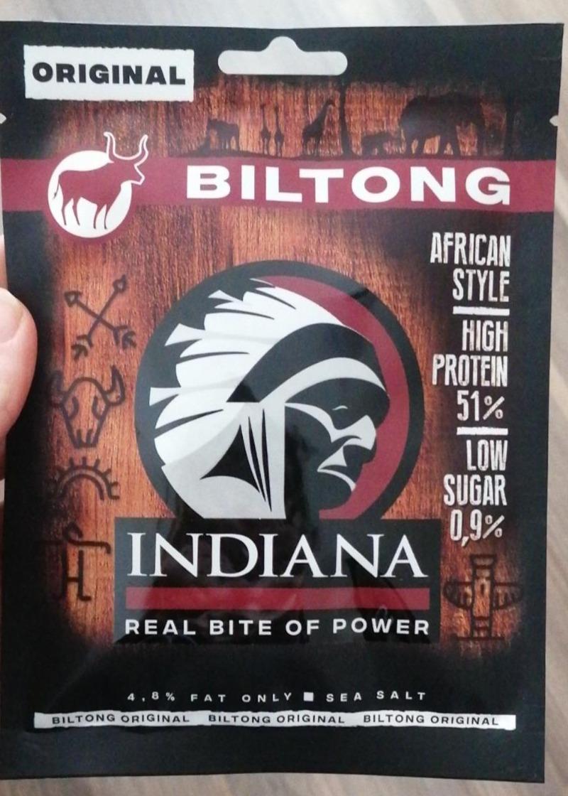 Fotografie - Original Biltong Indiana Jerky