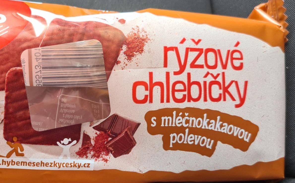 Fotografie - Rýžové chlebíčky s mléčnokakaovou polevou Crip Crop