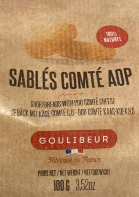 Fotografie - Sablés comté aop Goulibeur