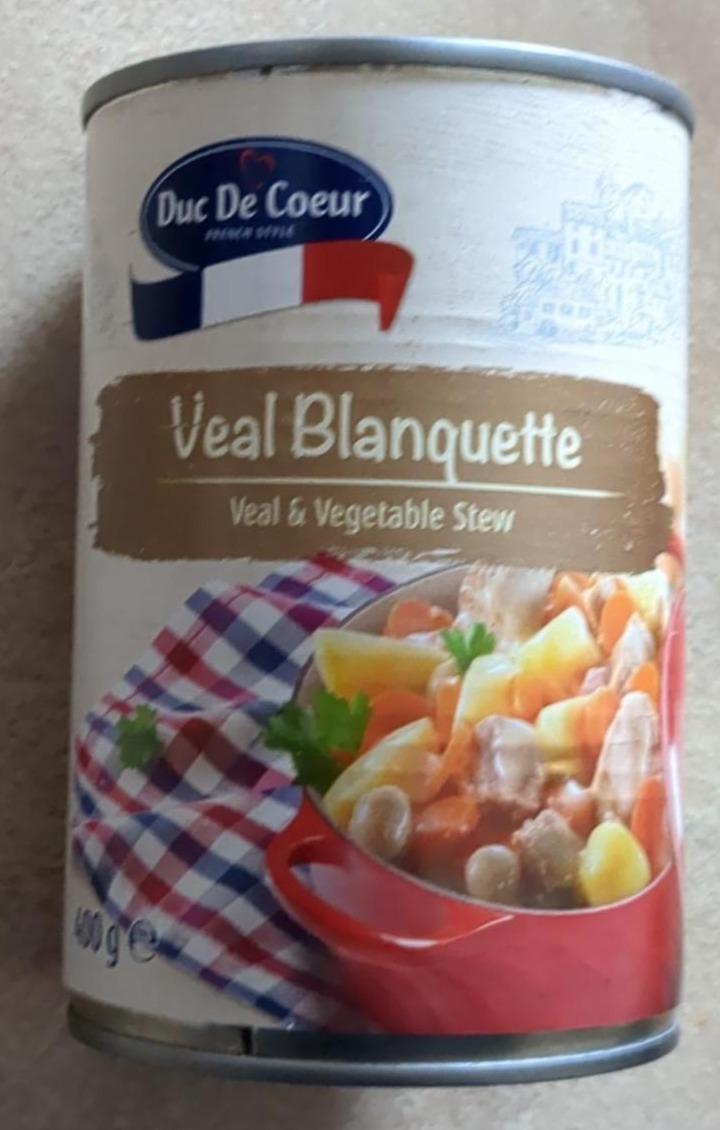 Fotografie - Veal Blanquette Duc De Coeur