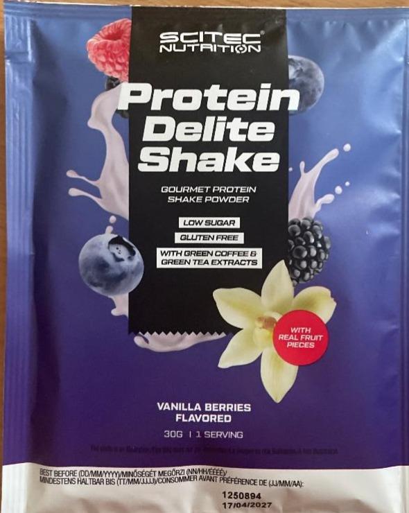 Fotografie - Protein delite shake Scitec Nutrition