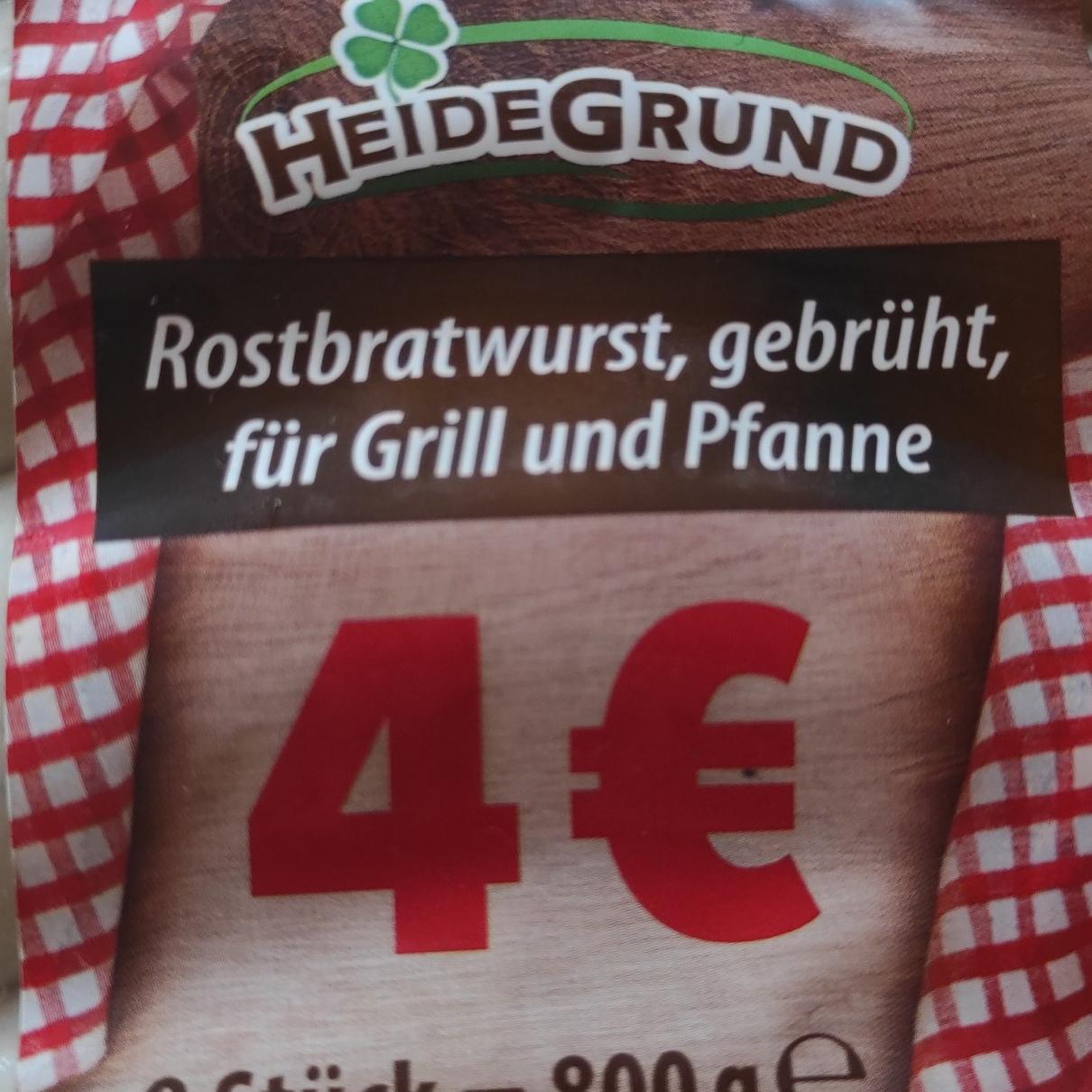 Fotografie - Rostbratwurst HeideGrund