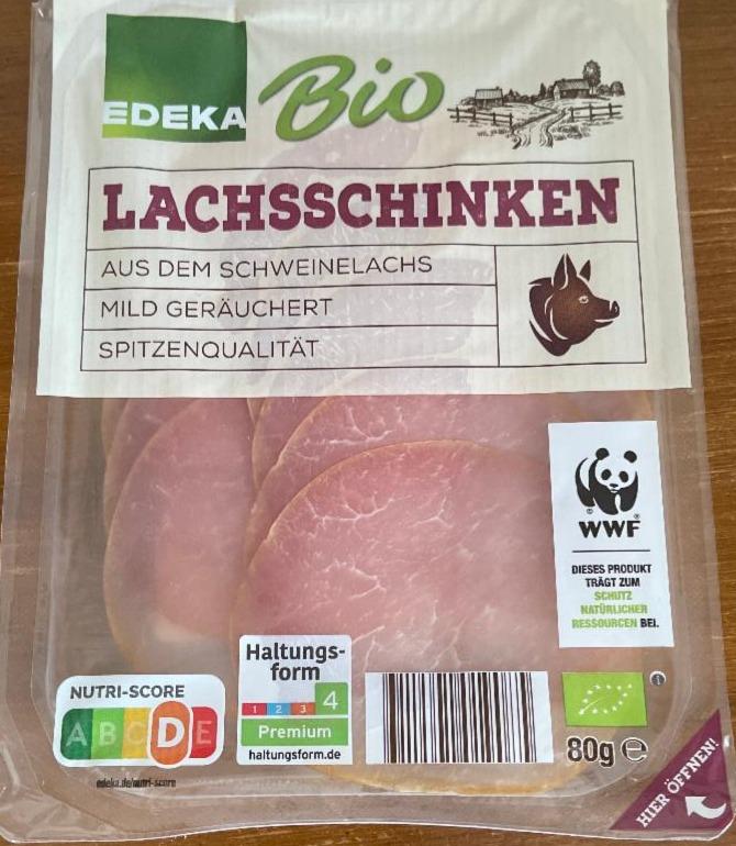 Fotografie - Bio lachsschinken Edeka