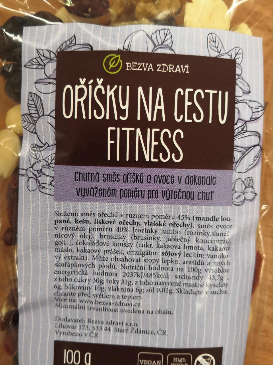 Fotografie - Oříšky na cestu fitness Bezva zdraví