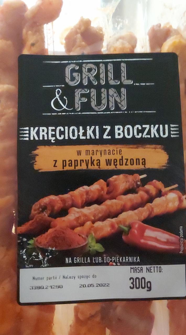 Fotografie - kreciolki z boczku Grill & fun