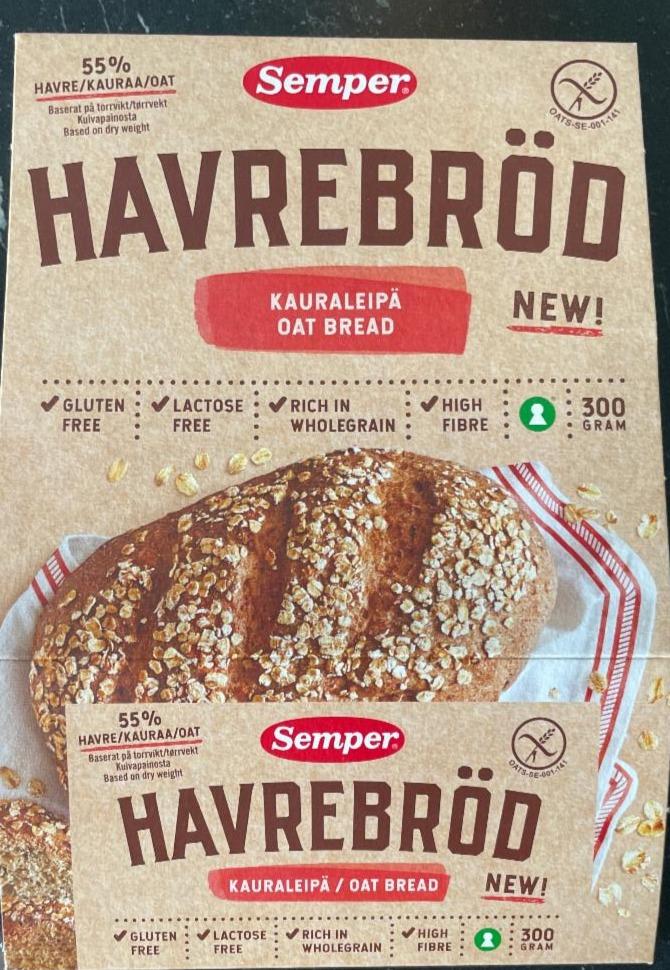 Fotografie - Oat bread Semper