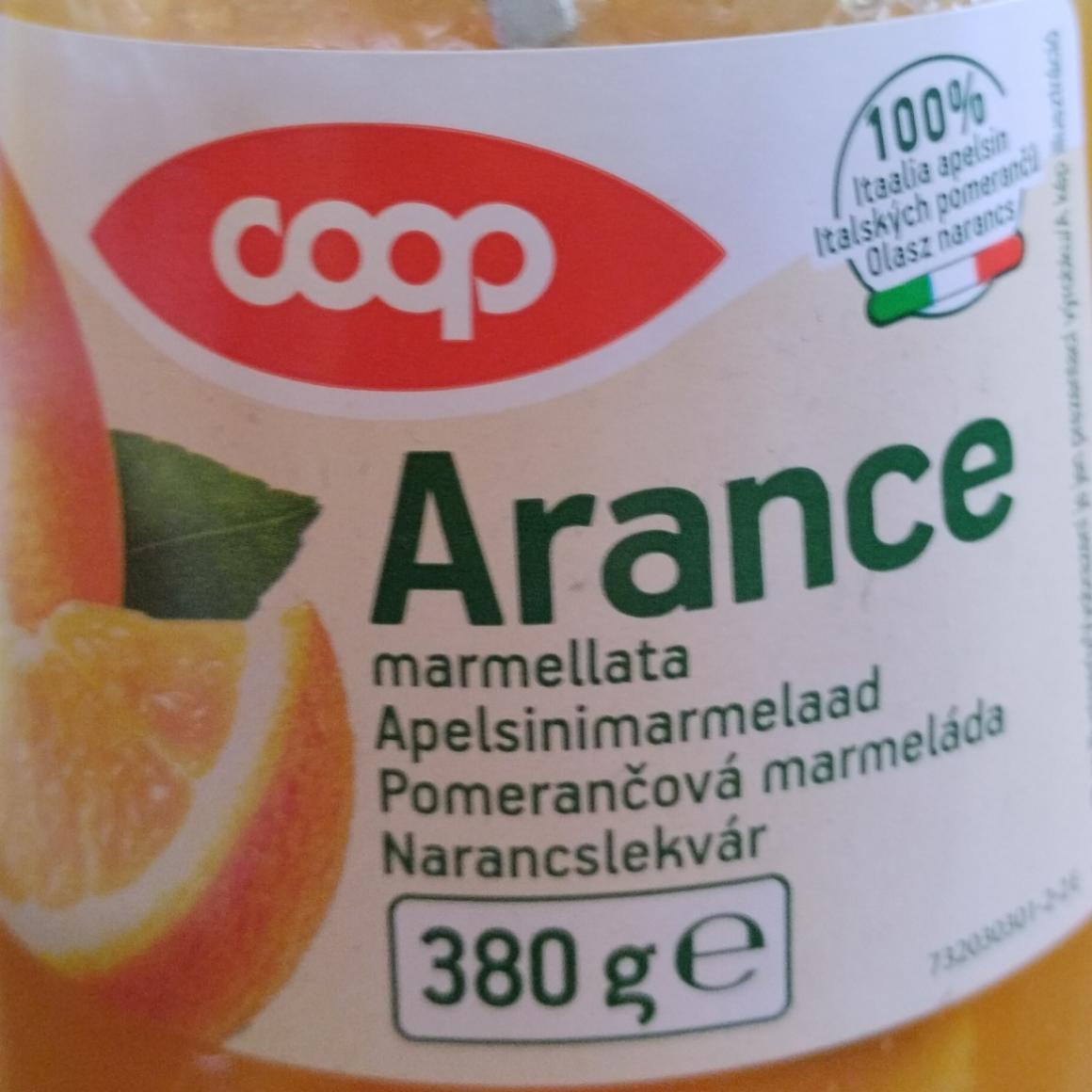 Fotografie - Arance Pomerančová marmeláda Coop