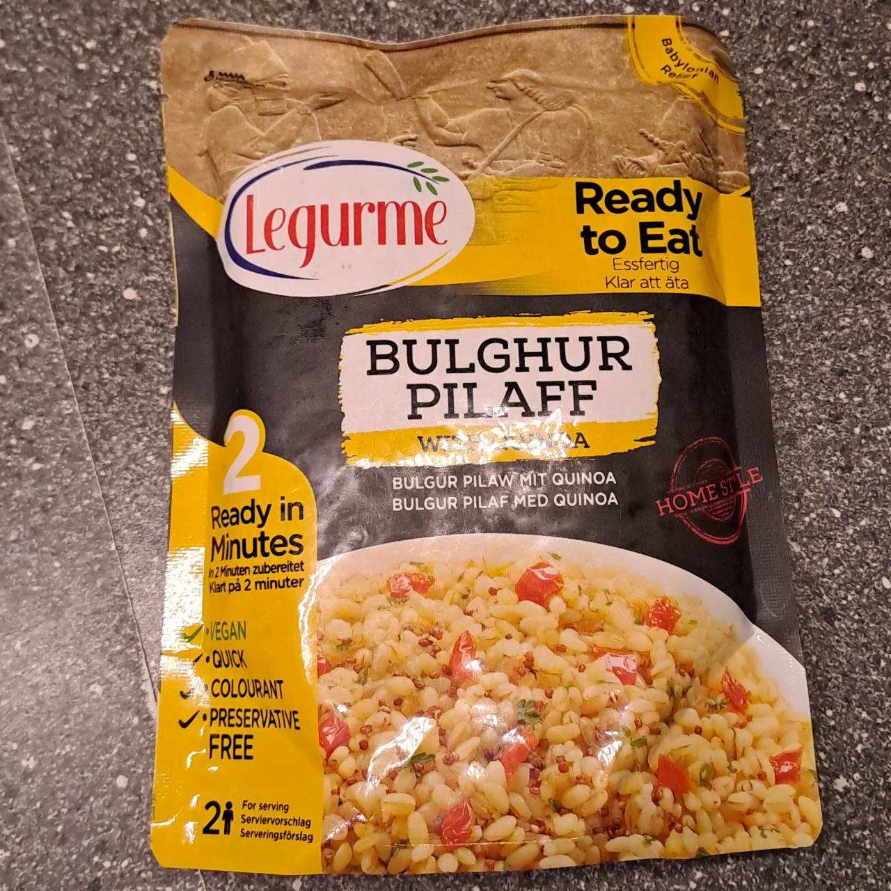 Fotografie - Bulgur Pilaff with Quinoa Legurme