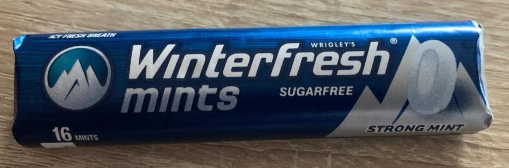 Fotografie - Winterfresh Mints sugarfree Wrigley's