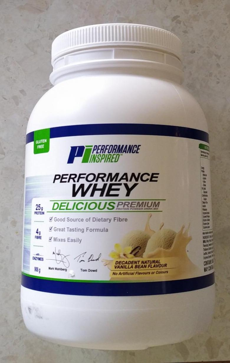 Fotografie - Performance whey protein vanilla bean flavour Performance Inspired