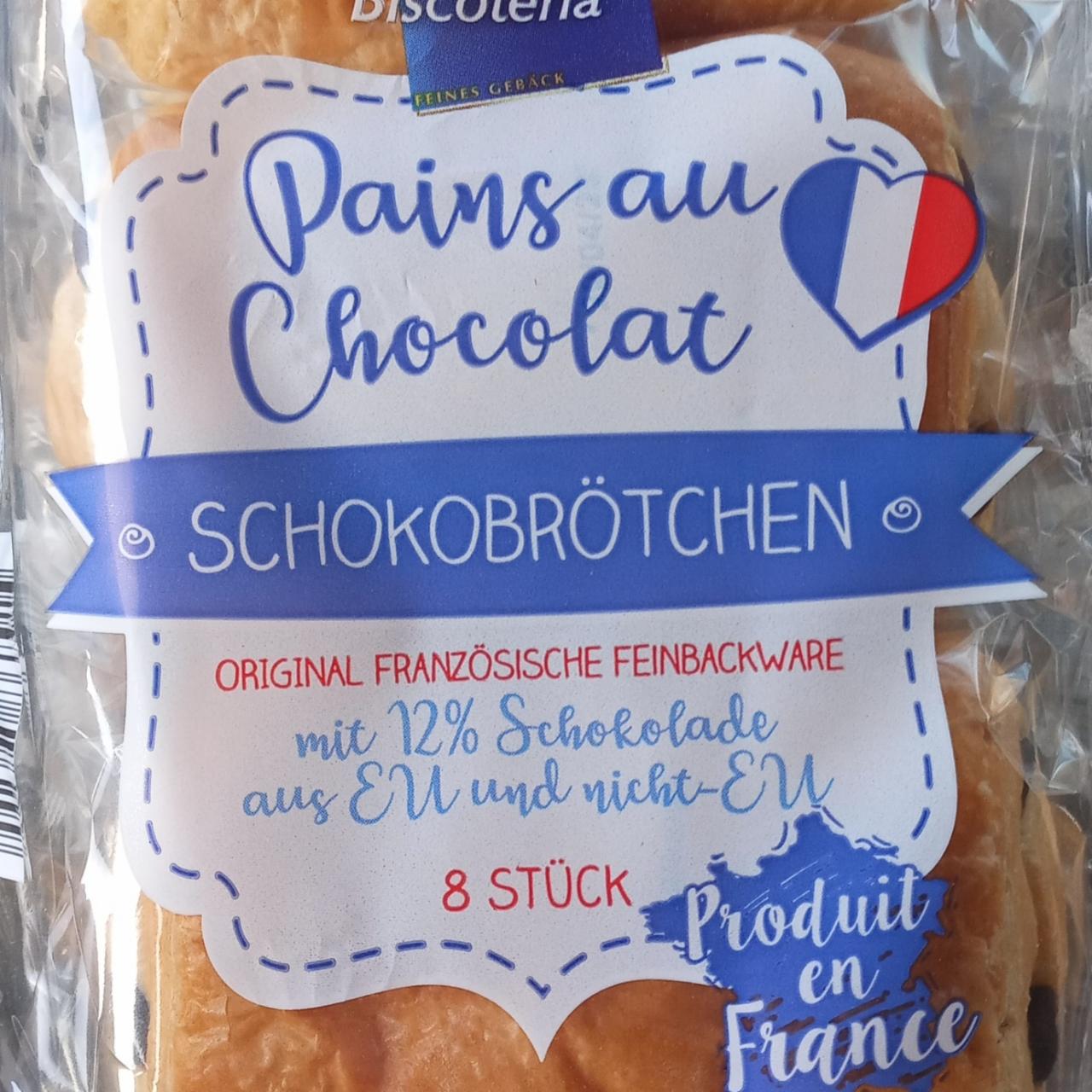 Fotografie - Pains au Chocolat Schokobrötchen Biscoteria