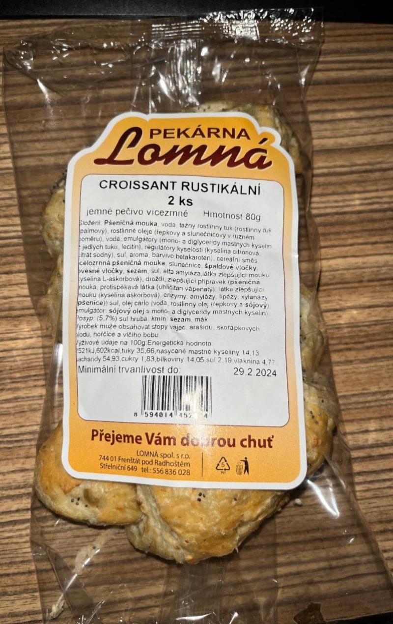 Fotografie - Croissant rustikální Pekárna Lomná