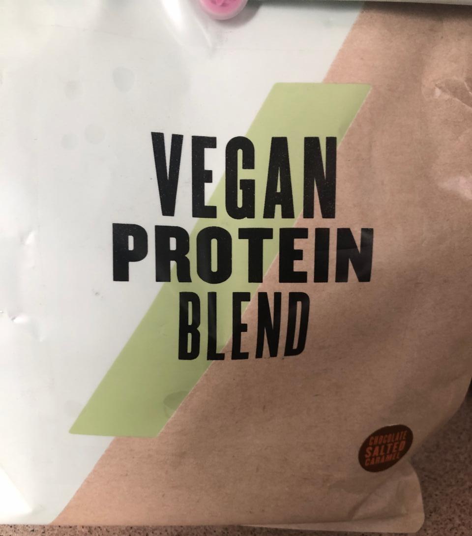 Fotografie - Vegan Protein Blend Chocolate Salted Caramel MyVegan