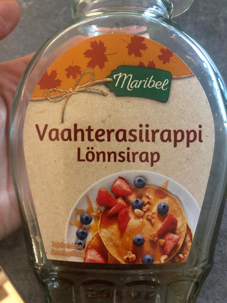 Fotografie - Vaahterasiirappi Lönnsirap Maribel