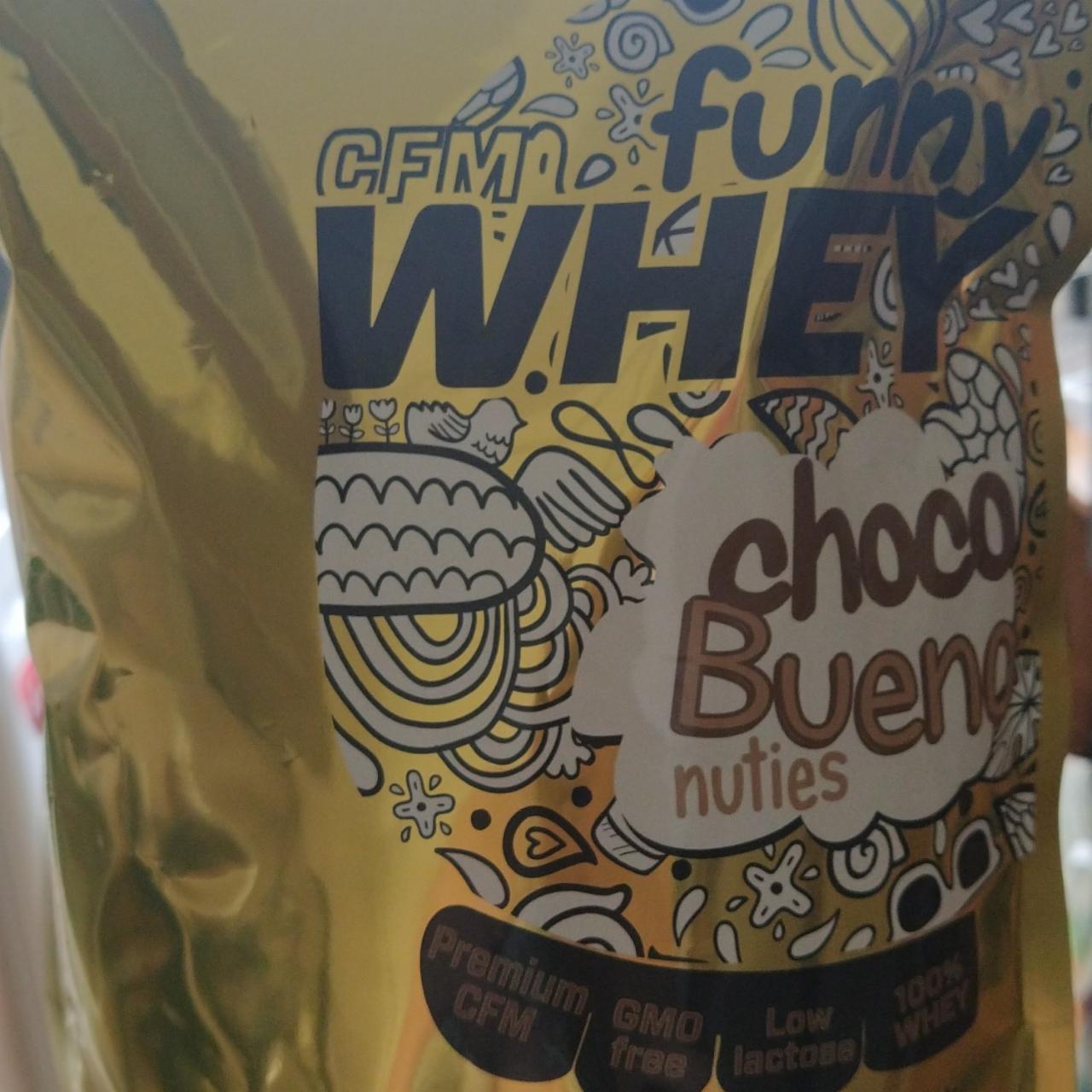 Fotografie - Funny whey choco bueno nuties Fitness Muscle nutrition