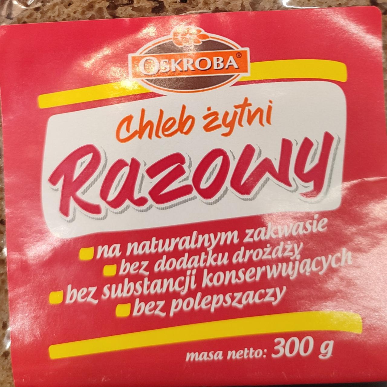 Fotografie - Chleb zytni Razowy Oskroba