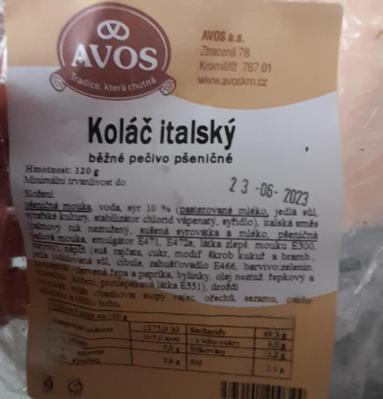 Fotografie - Koláč italský Avos