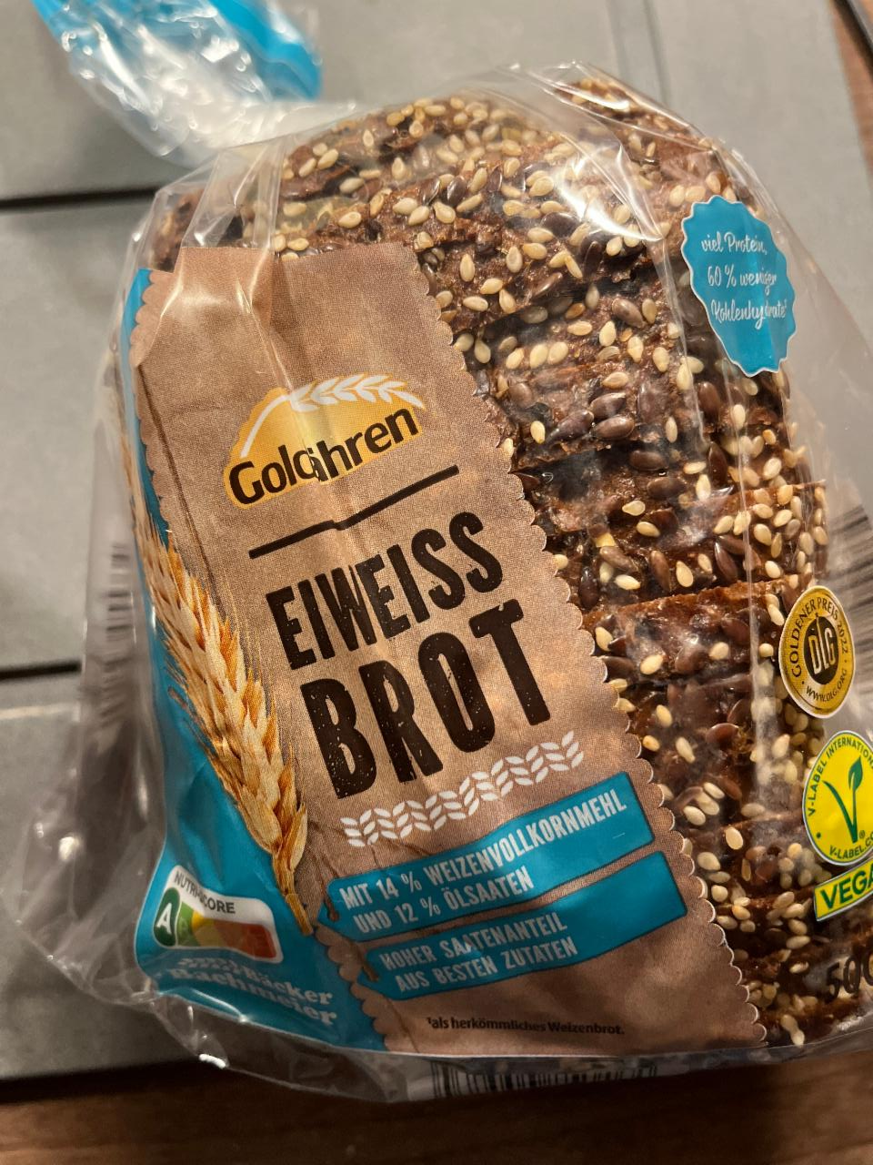 Fotografie - Eiweiss Brot Goldähren