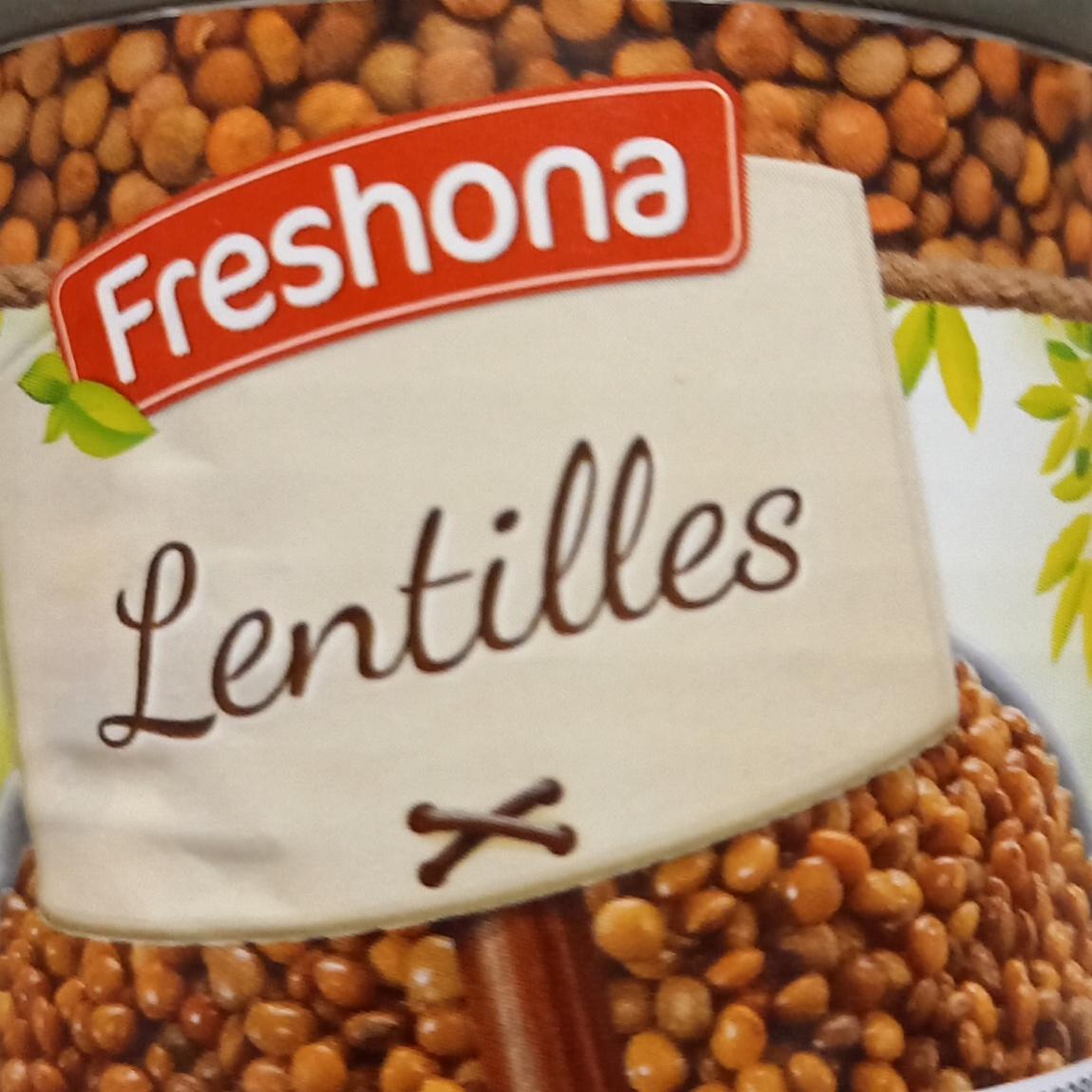 Fotografie - lentilles Freshona