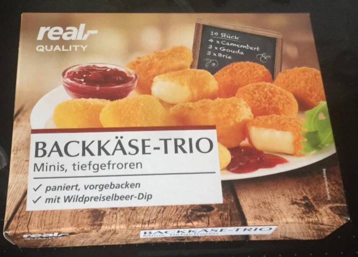 Fotografie - Backkäse-Trio Minis real QUALITY