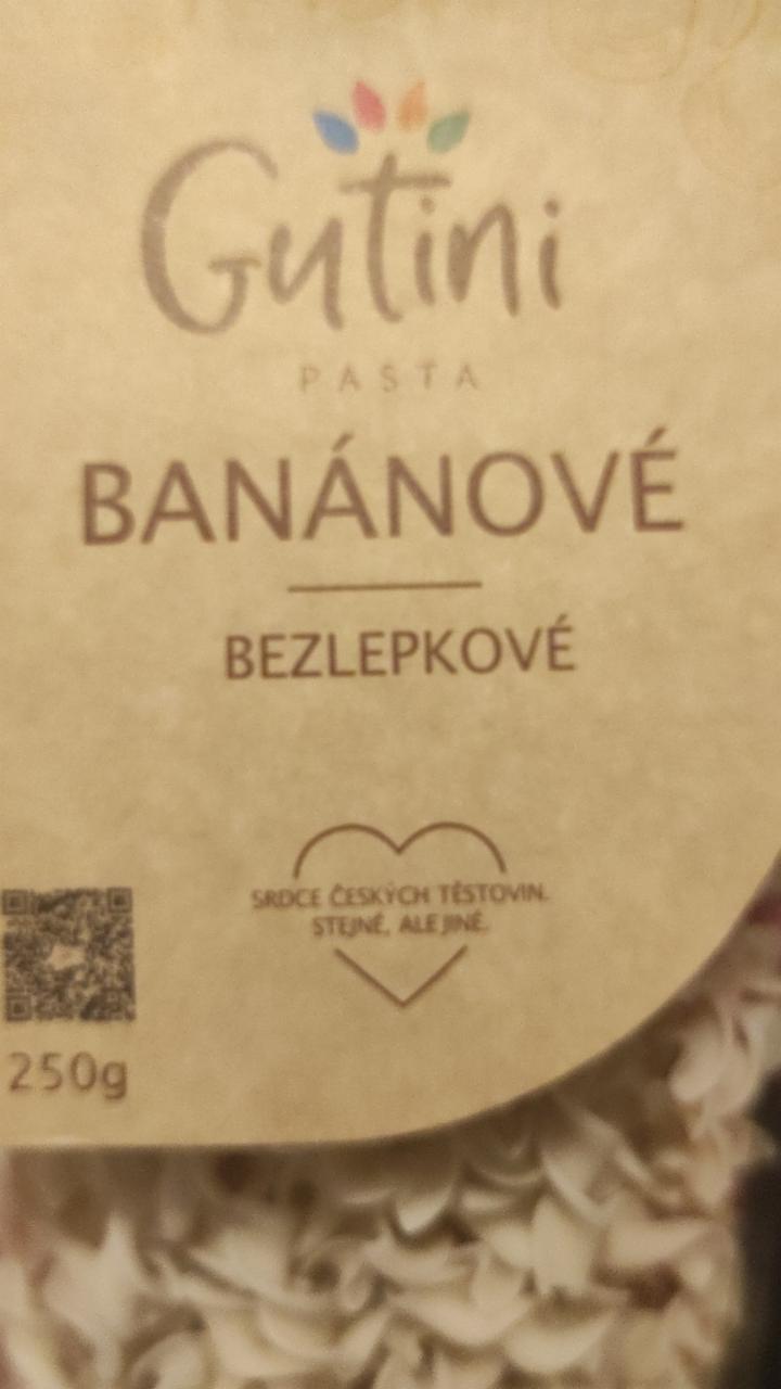 Fotografie - Gutin pasta banánové