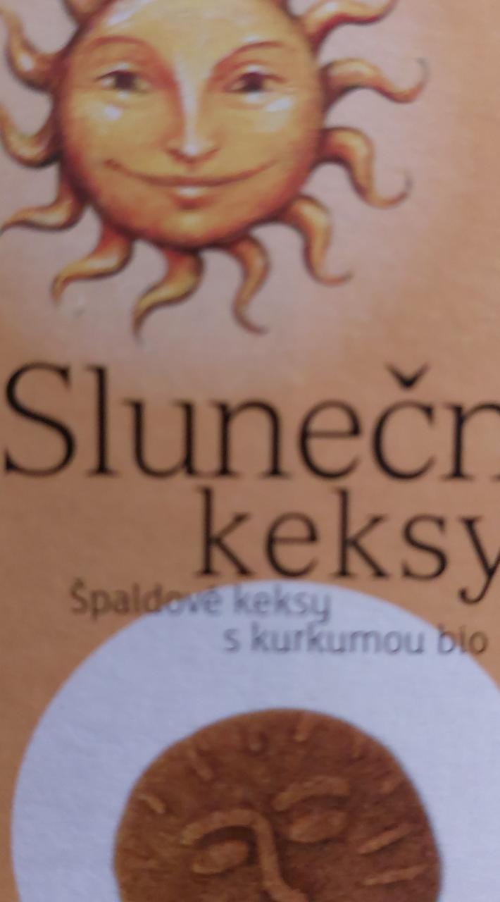 Fotografie - Bio Sluneční keksy špaldové s kurkumou Sonnentor