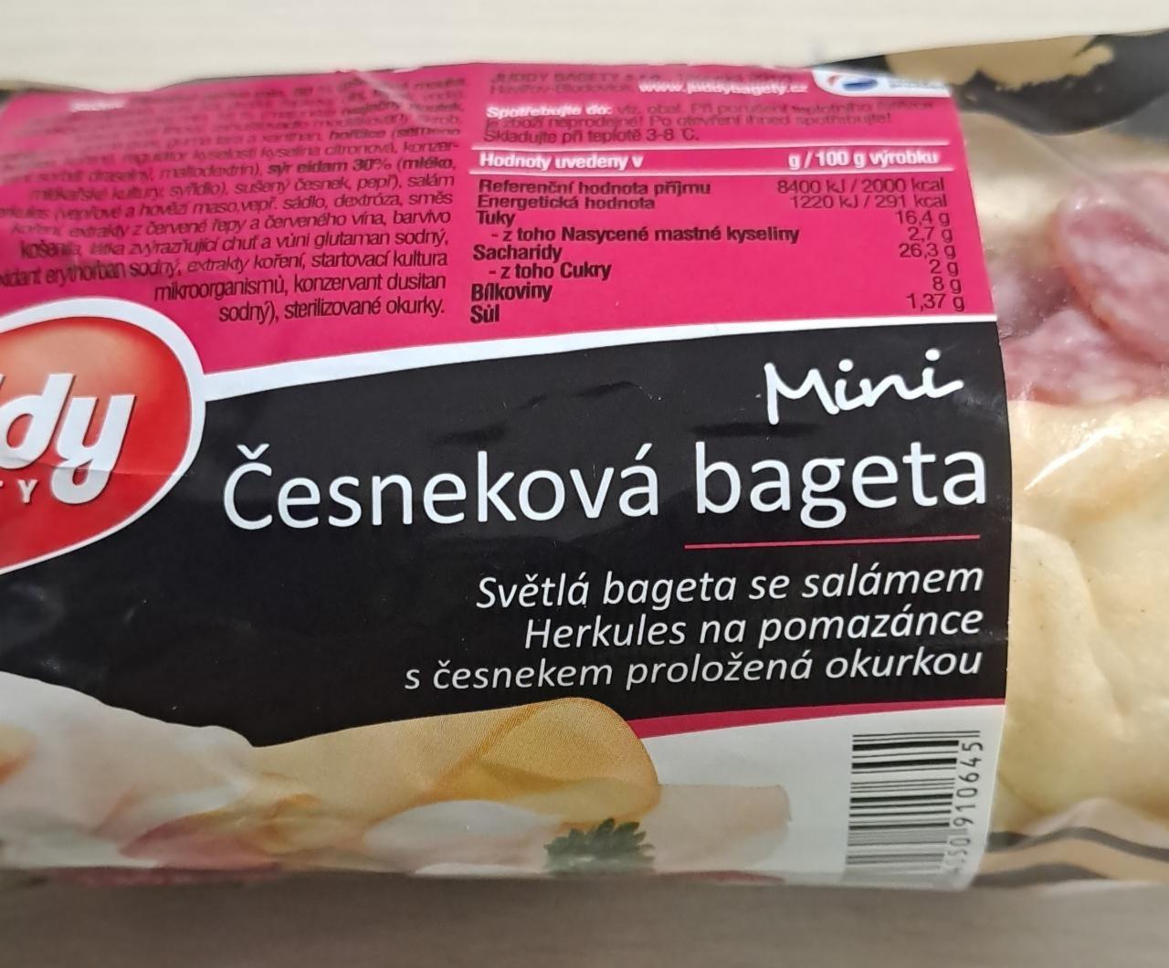 Fotografie - Mini Česneková bageta Juddy bagety