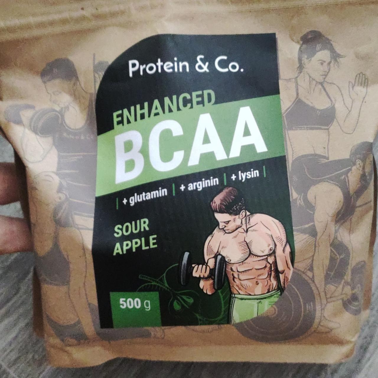 Fotografie - Enhanced BCAA sour apple Protein & Co.