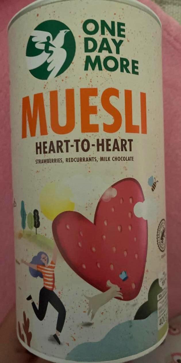 Fotografie - Muesli Heart-to-Heart OneDayMore