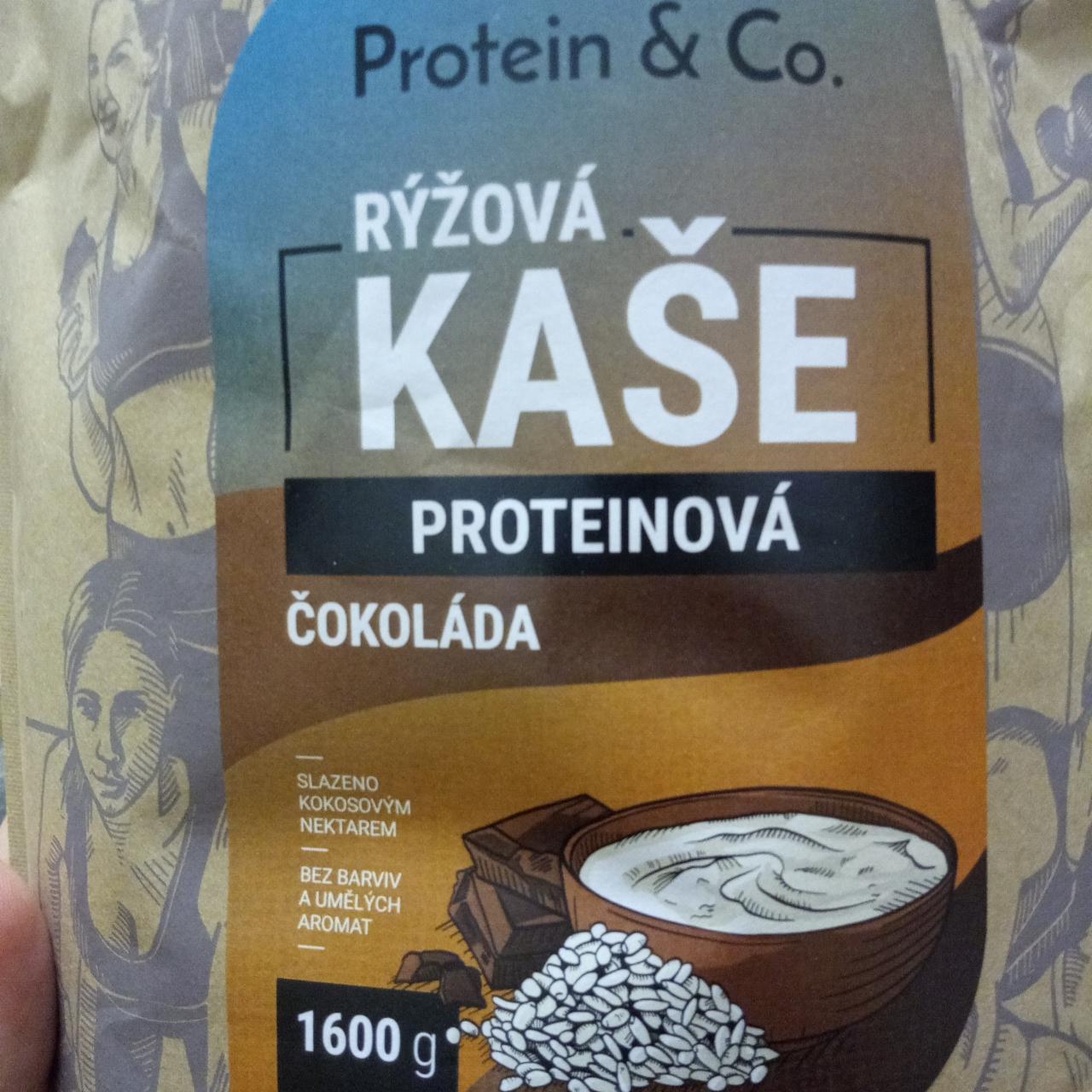 Fotografie - Rýžová kaše proteinová čokoláda Protein & Co.