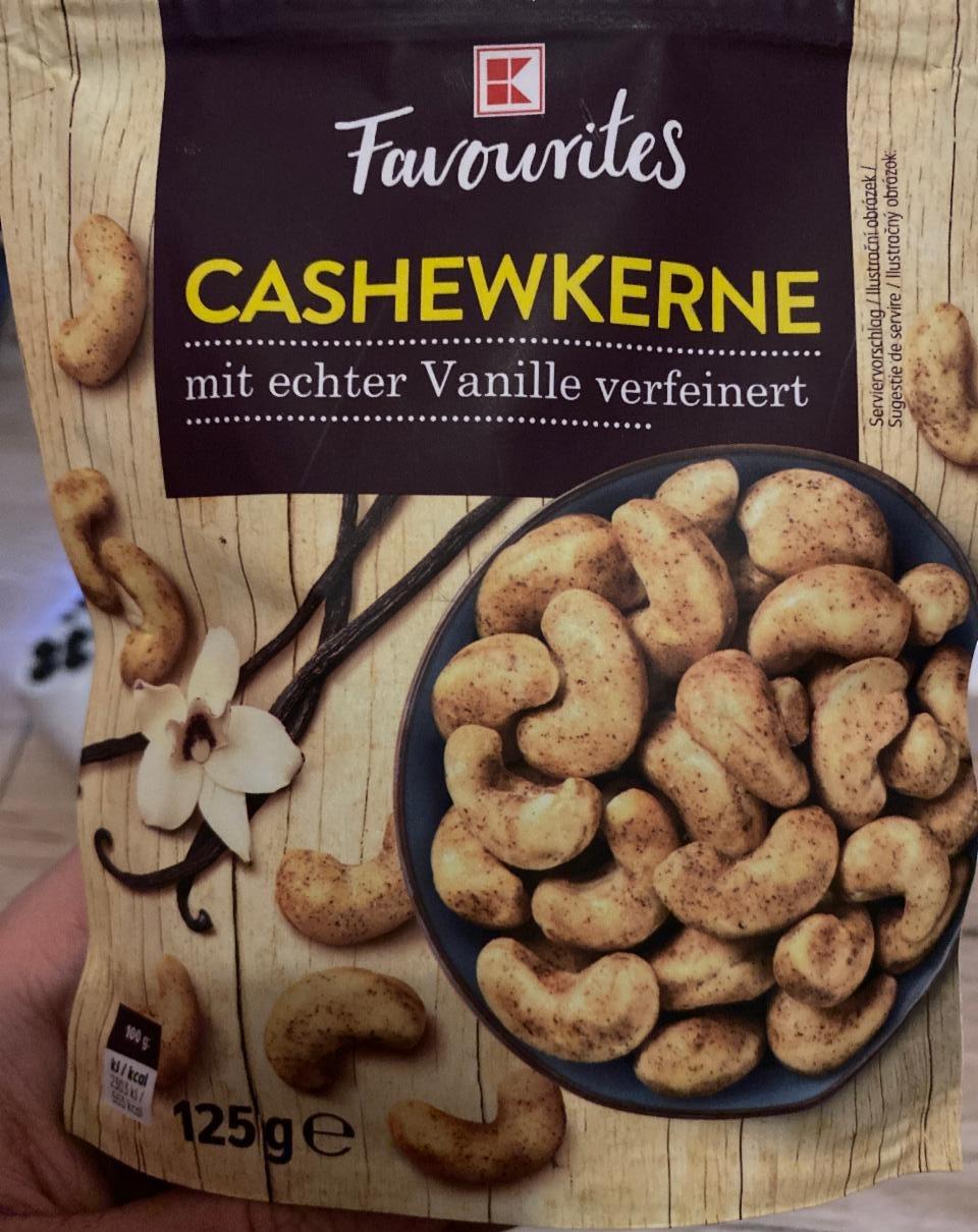 Fotografie - Cashewkerne mit echter Vanille verfeinert K-Favourites